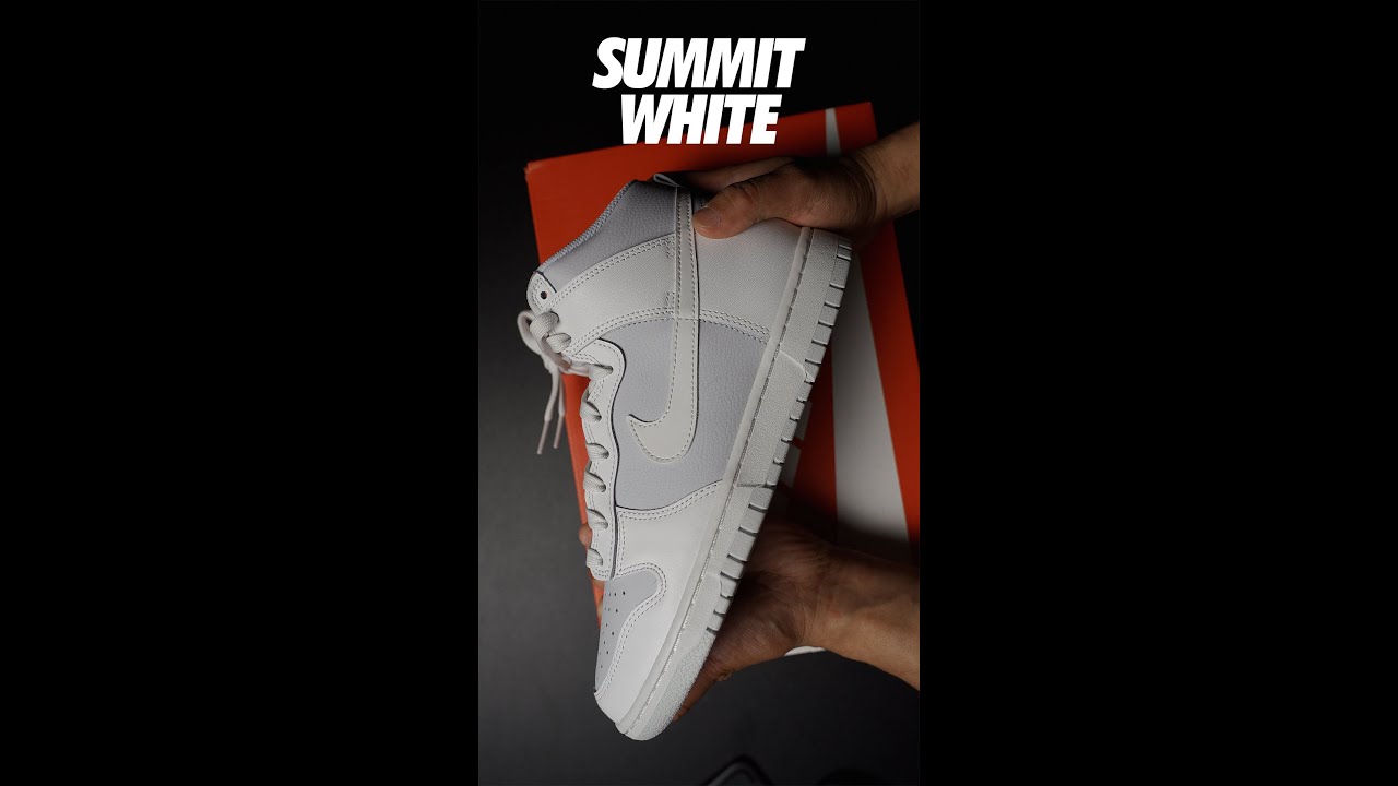 Nike Dunk High x Summit White Colorway