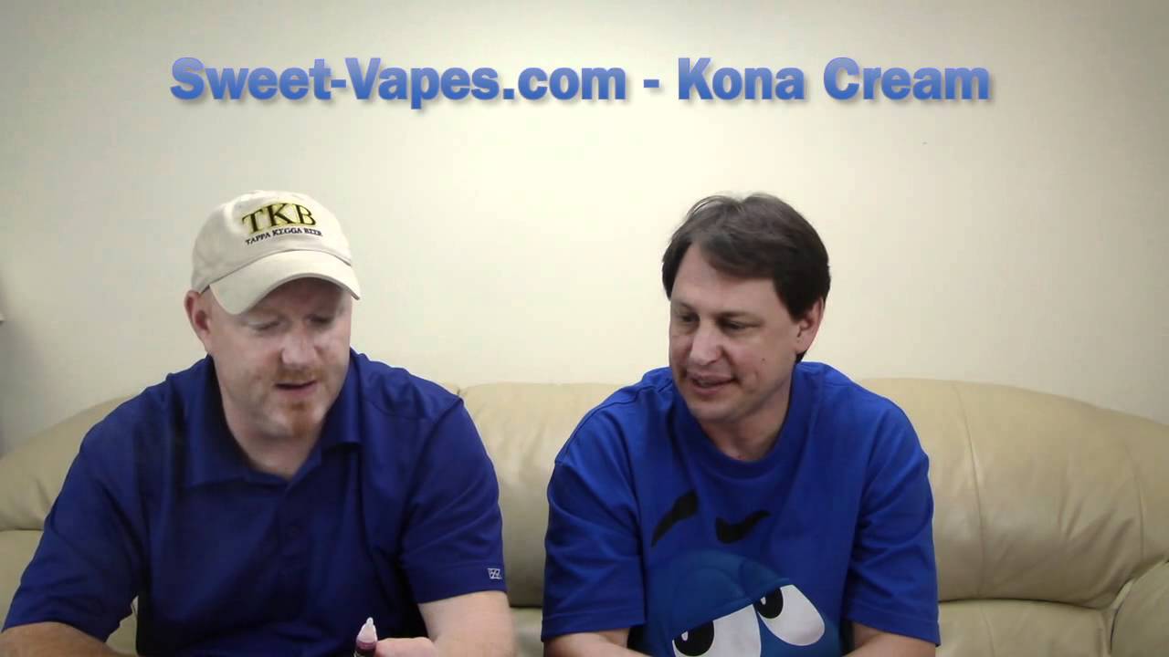 Juice Review Kona Cream SweetVapes YouTube