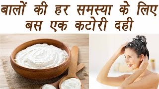 Yogurt, Curd, दही for healthy hair | बालों की हर समस्या के लिए बस एक कटोरी दही | Boldsky screenshot 4