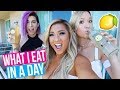 WHAT I EAT IN A DAY!! Travel Edition!