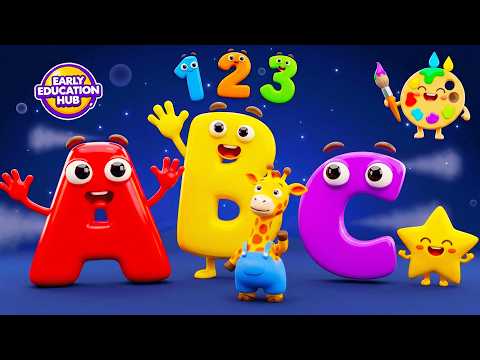 Phonics Song ABC & Numbers Song | Preschool Learning for Toddlers