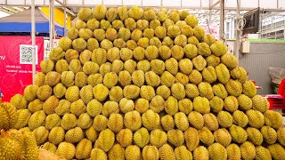 The Most Popular Thai Tropical Fruit Harvest Process - Durian, Jackfruit, Coconut