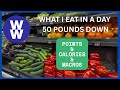 WEIGHT WATCHERS What I eat in a day + WW Points and macros