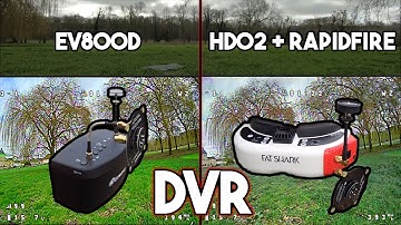 [RAW DVR] EV800D vs HDO2 Comparaison | WavyHertZ FPV