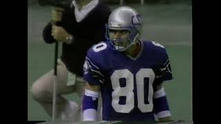 Steve Largent Accidental Reception 1986 vs Los Angeles