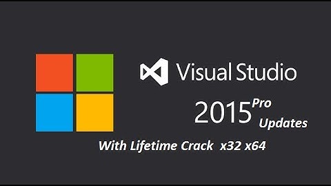 How to Download & Install Visual Studio 2015 Professional with Updates| Life time |windows 10/8/7