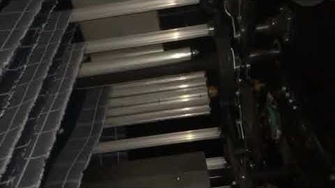 Looping system inside the Hitex loop steamer chamber