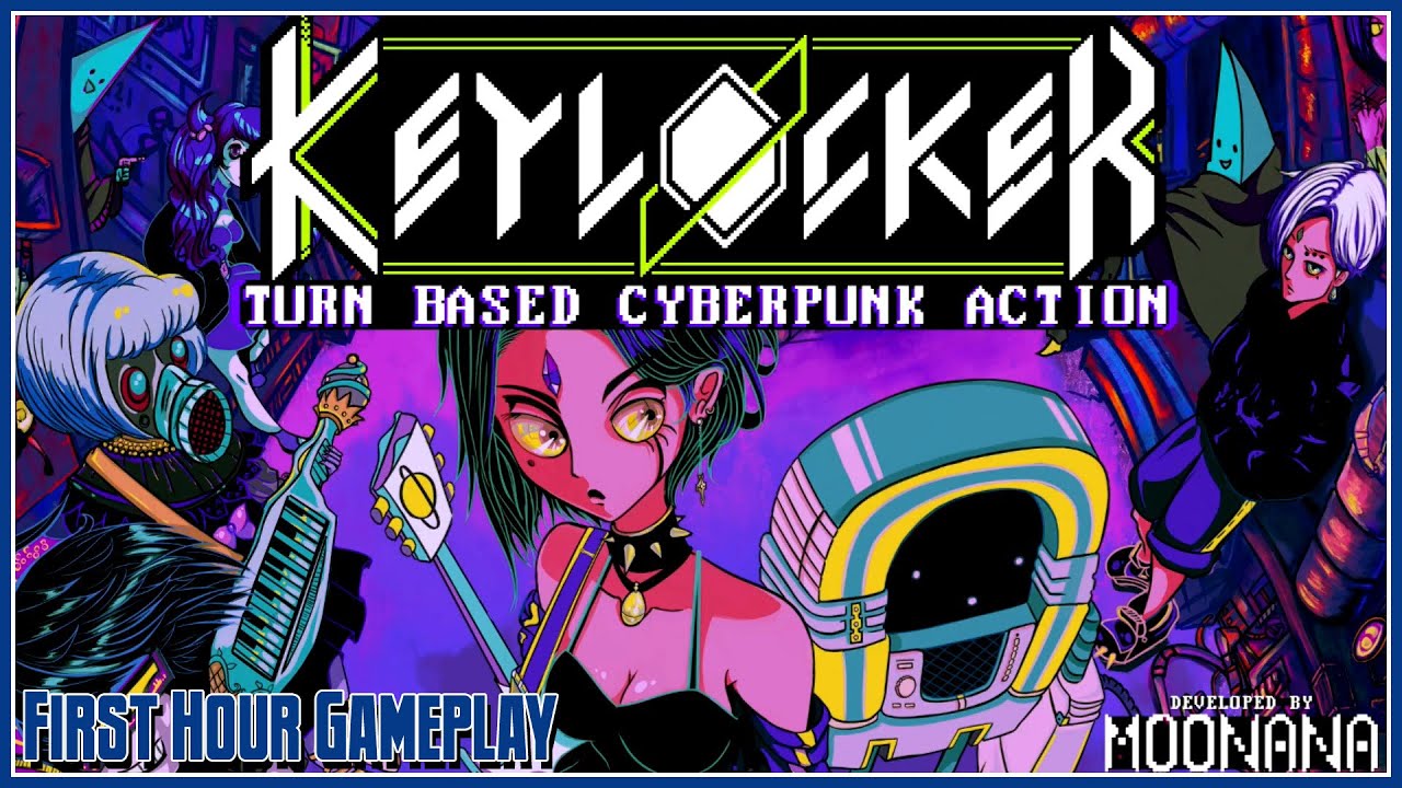 Keylocker ~ Turn Based Cyberpunk Action | First Hour Gameplay Showcase ...