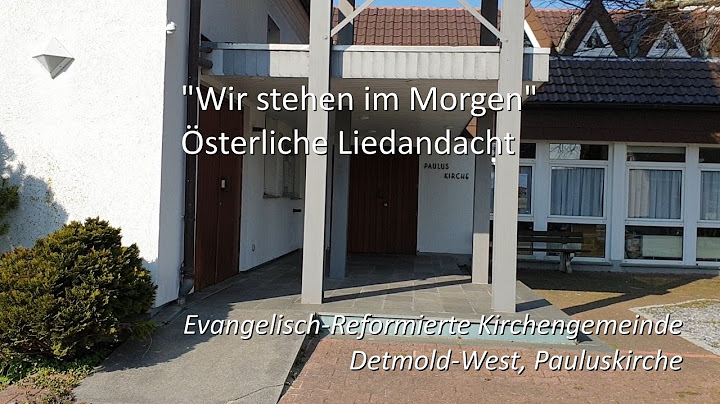 "Wir stehen im Morgen" - Österliche Liedandacht