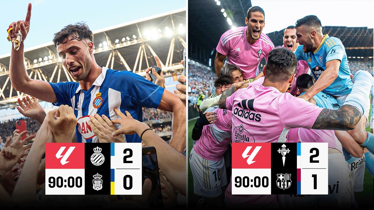 Los PARTIDOS MÁS INTENSOS por la PERMANENCIA en LALIGA 😰⚽