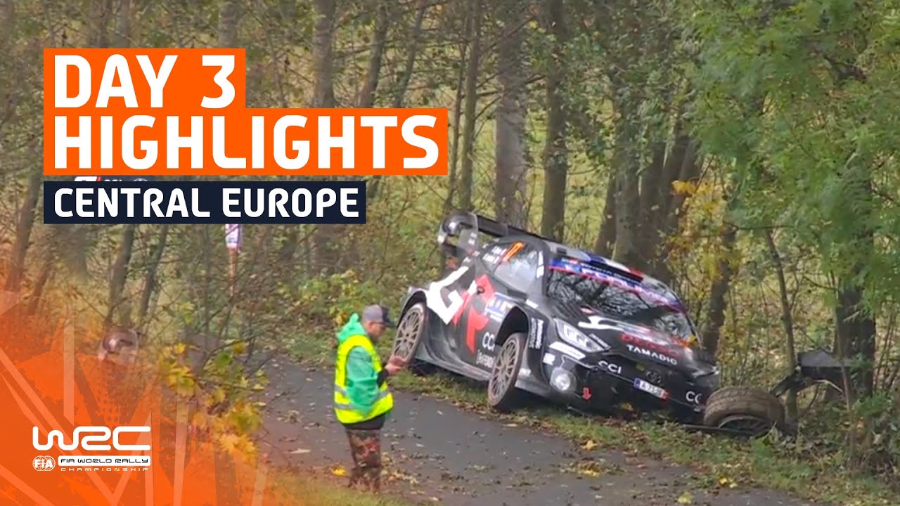 Day 3 Highlights | WRC Central European Rally 2025