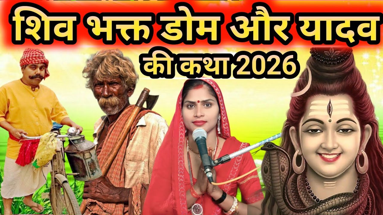 #2026 शिव गुरु डोम यादव की कहानी| shiv charcha geet| Shiv Guru Bhajan|Shiv charcha 