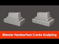 Blender 2.91 Hardsurface Sculpting Cracks