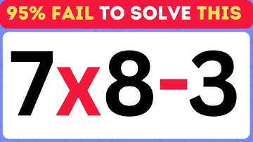 99% FAIL This Maths Quiz! 🤯 Can You Get a Perfect Score? ➗🧑‍🏫✖️