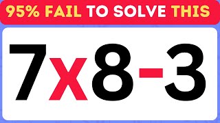 99% FAIL This Maths Quiz! 🤯 Can You Get a Perfect Score? ➗🧑‍🏫✖️