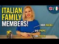 "Learn Italian Family Members Fast! Easy Beginner Lesson 🇮🇹"