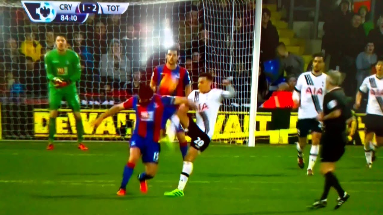 Dele Ali magical goal vs Crystal Palace YouTube