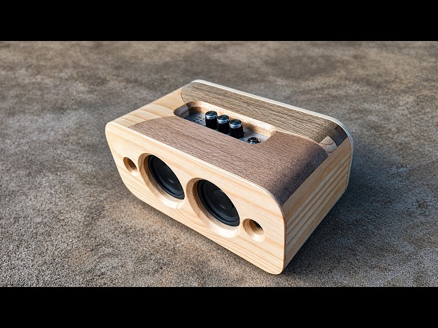 This Wooden Speaker Sounds Way Too Good… - YouTube