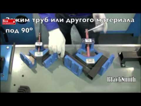 Струбцина-тиски Blacksmith WA1-100 и WA1-60