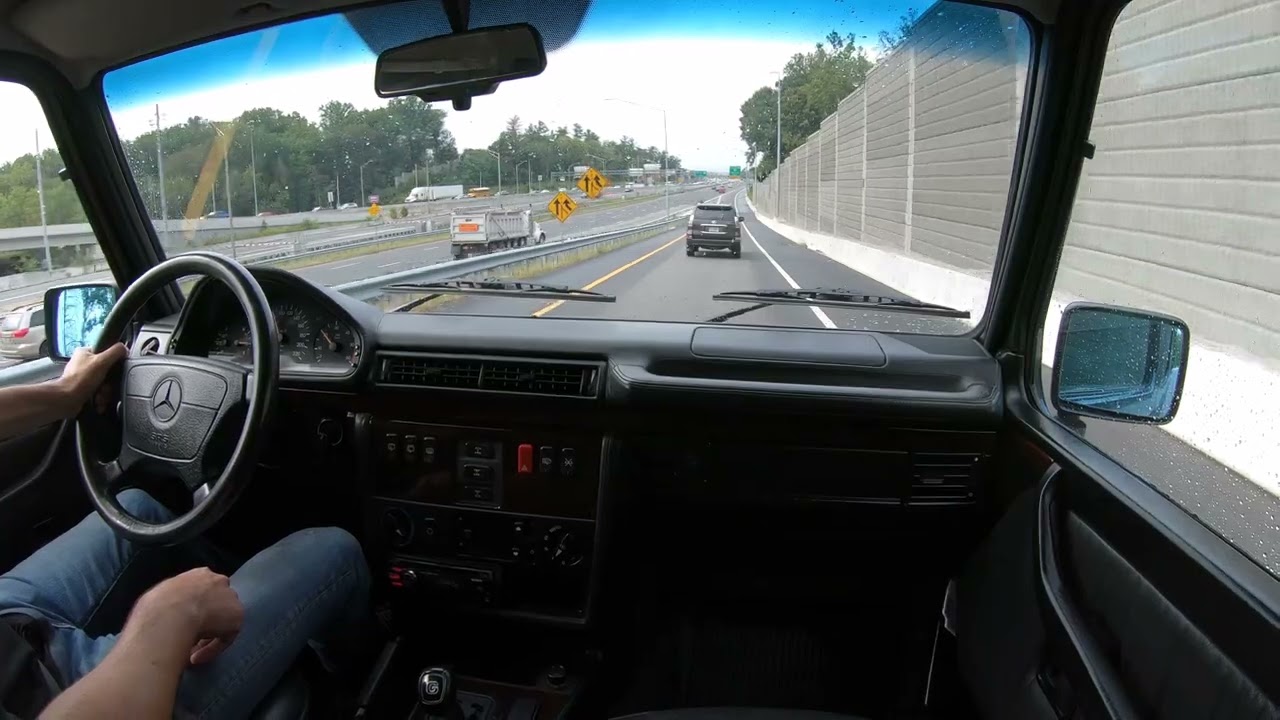 '96 G300 TD driving video