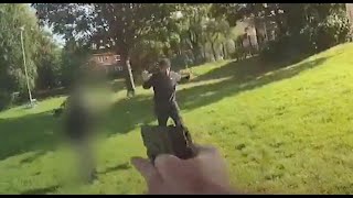 WATCH: Gunman jailed after firearms officers see weapon thrown from window during pursuit