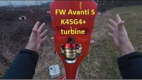 Freewing Avanti S + Kingtech K45G4+ turbine first run