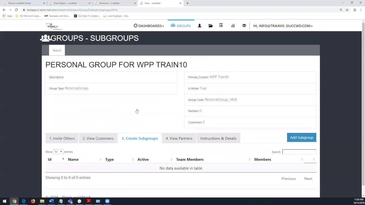 Access and Set Up Customer Support Center Groups - YouTube