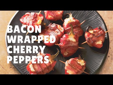 How to make Bacon Wrapped Cherry Peppers updated 2017