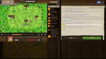 CODE COMBAT PYTHON level THE WIZARD
