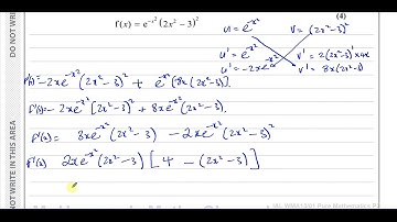 WMA13/01, (Edexcel), IAL, October 2023, Q7, Differentiation, The Chain Rule, Stationary Points