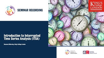 Introduction to Interrupted Time Series Analysis (ITSA)