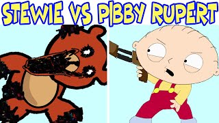 FNF' New Darkness Takeover - Stewie Vs Pibby Rupert | Pibby Family Guy (FNF Mods)