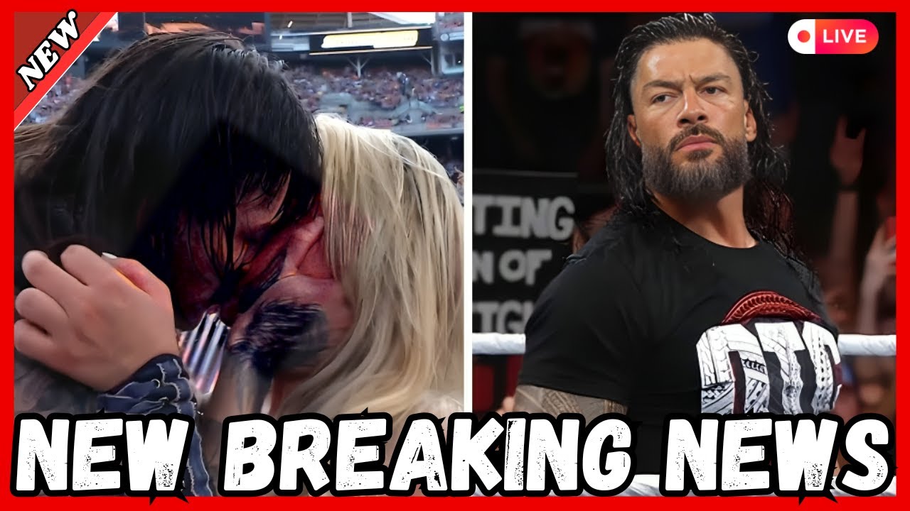"Tears Flow as Roman Reigns Delivers GutWrenching Update for Liv