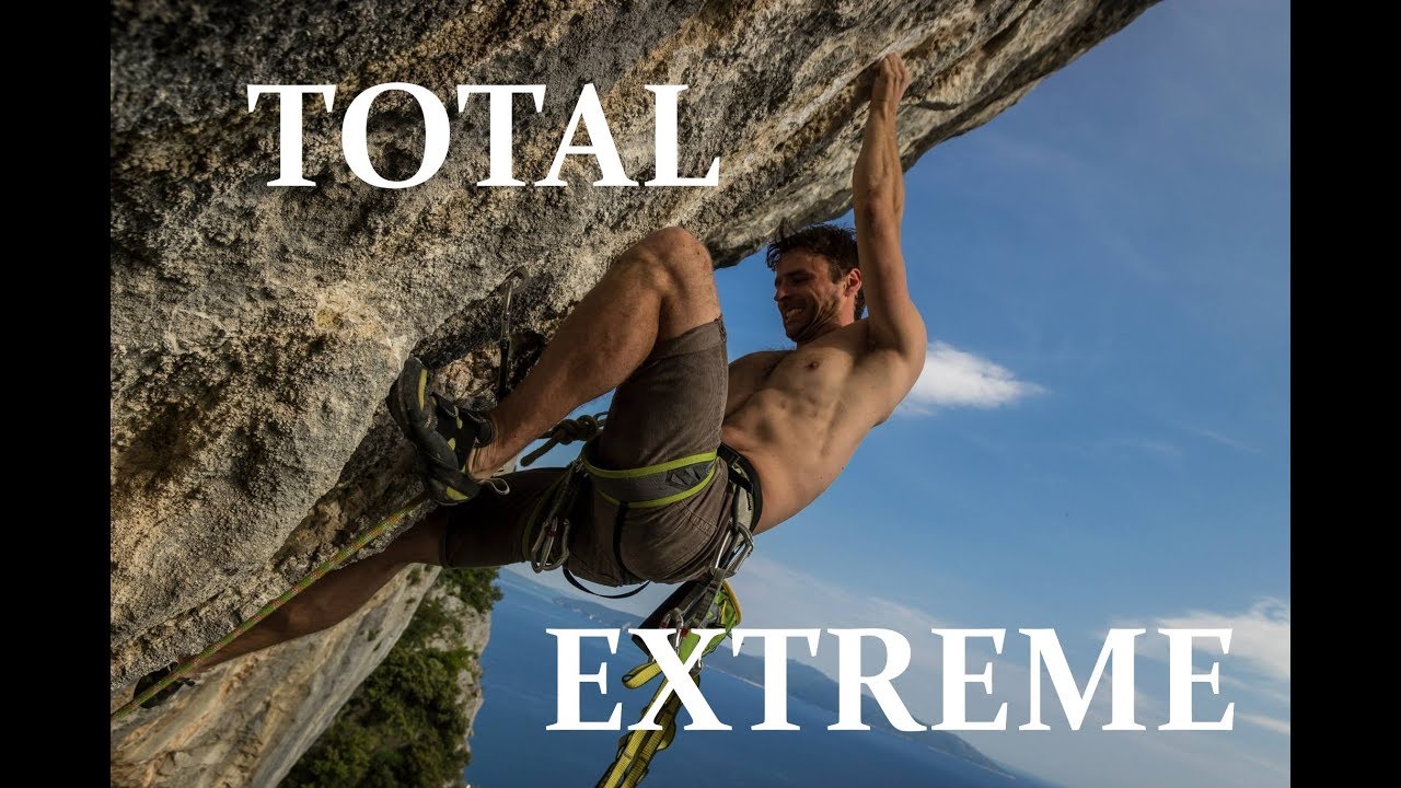 Superb 8a climbing line Total Extreme - Croatia