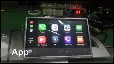 RSNAV.com Audi Navigation Apple CarPlay demo