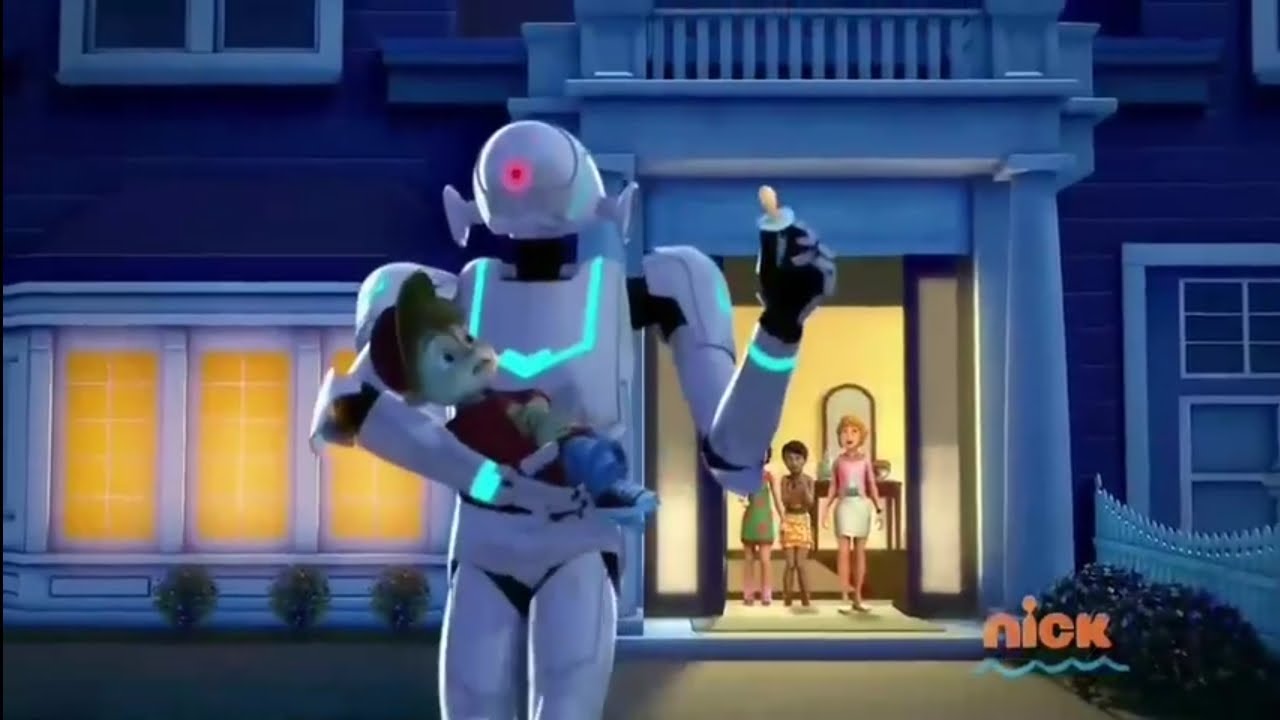 Robot nanny. Robot nanny