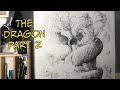 The Dragon part 2 / encrage / speed inking / no sketch thumbnail