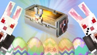 PickCrafter: Large Bunny Chest Opening   Business Bunny Boss Fight! (EASTER UPDATE)