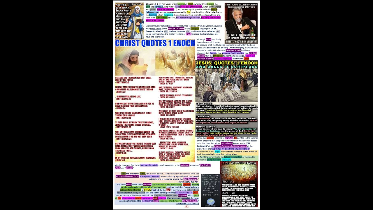 Extra Biblical Books 8: A Truth Picture Book