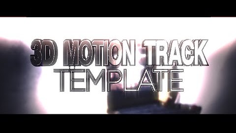 3D Motion Track Template | Advanced Warfare | BIOLAB | By MNEEDITS