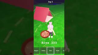 am i lucky in 99 day's in the forest game #riya333 #roblox