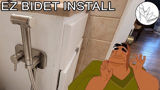 How to Install a Hot & Cold Bidet the Easy Way & Attain a Clean Butt