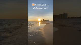 🌅 Orange Beach Sunset | Relaxing Beach Views on the Alabama Coast.  #AlabamaBeaches #CoastalLiving