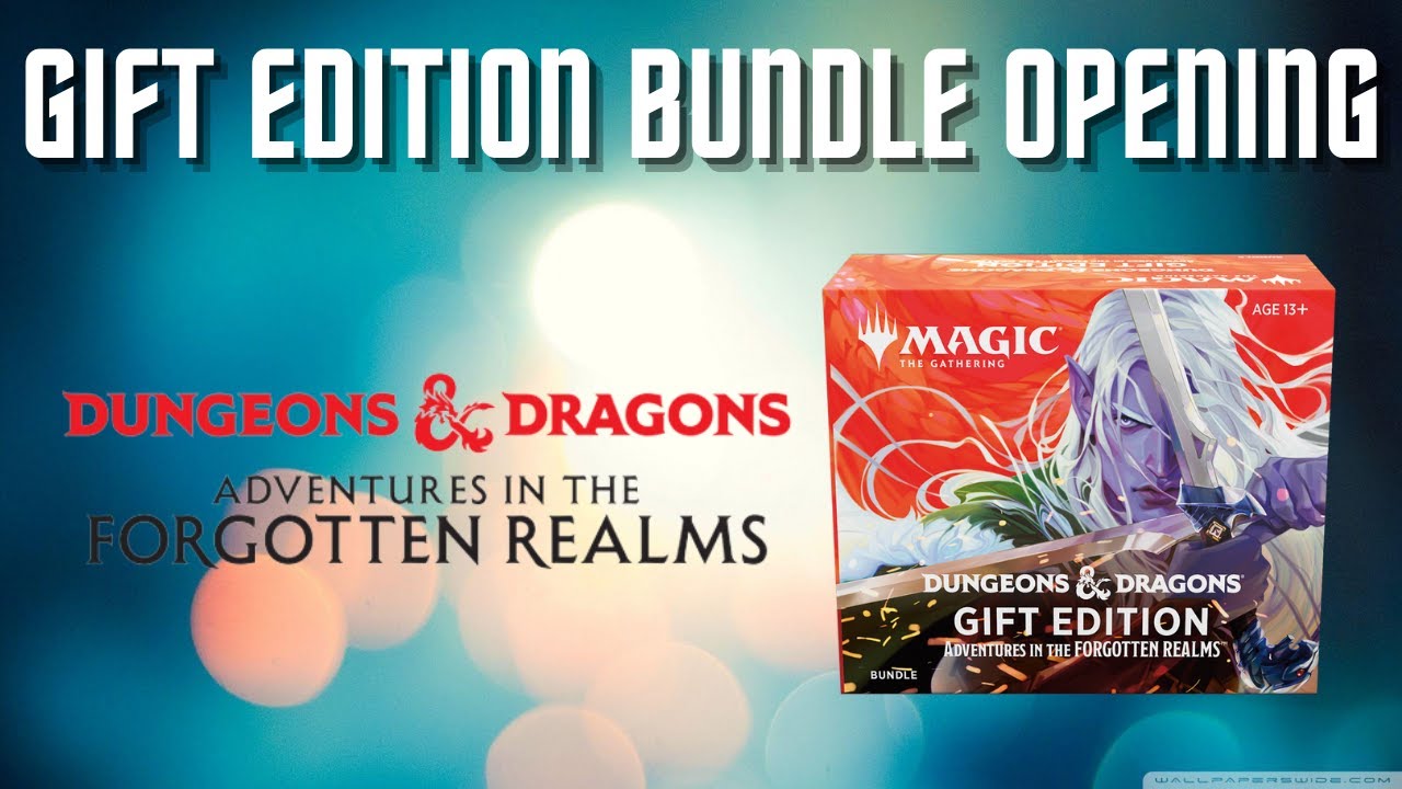 Adventures in the Forgotten Realms Gift Edition Bundle Opening