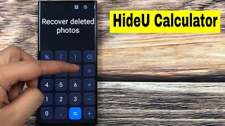Recover Deleted Photos from HideU Calculator Lock App screenshot 4