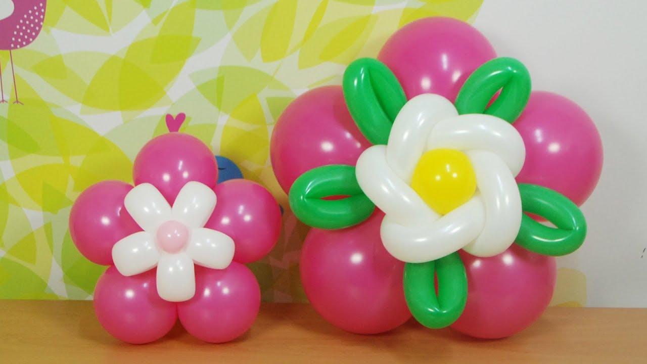 풍선아트 031 Round Balloon Flowers for Decoration-Basic (장식을 위한 풍선꽃)