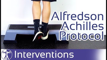 Alfredson Achilles Tendinopathy Rehab Protocol