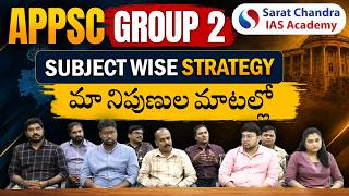 APPSC Group 2 subject wise strategy | Complete Strategy | Best Group2 Coaching | Sarat Chandra IAS screenshot 1