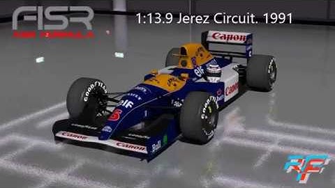 Rfactor 2, F1 1991 hotlap
