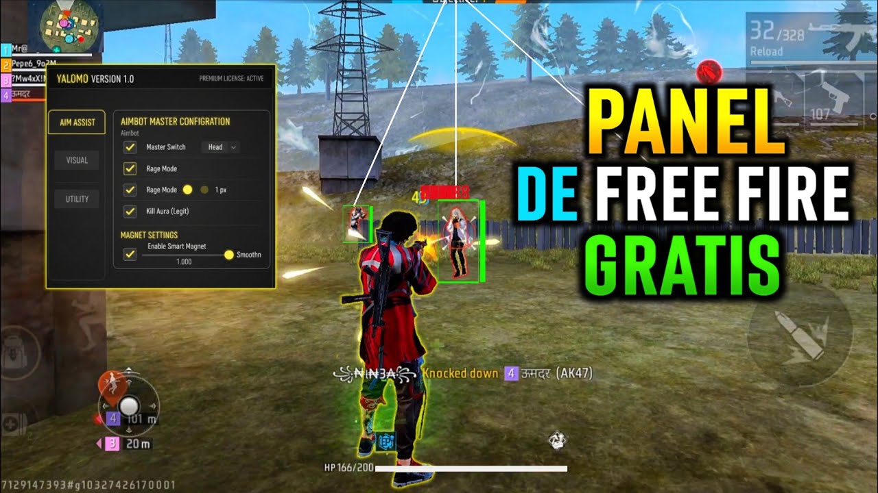 Panel Para FF Anti-Ban Gratis 🔥 Nuevo H A C K Vip | Headshot Aimbot ob50 Free Fire Max Hack 2026